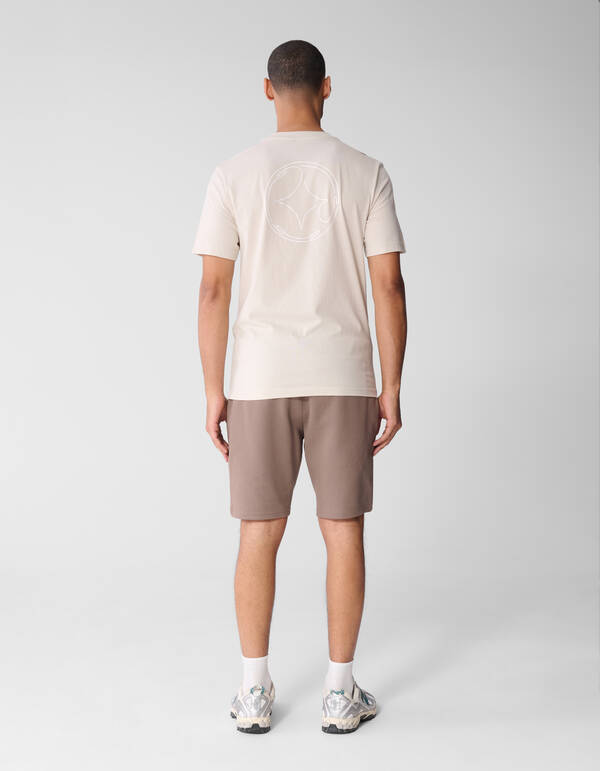 Line Artwork T-shirt Zand SHOEBY MEN