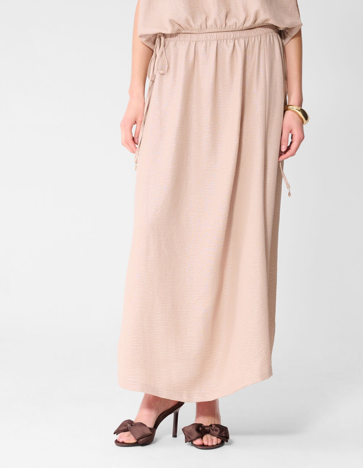 Glitter Twist Rok Zand SHOEBY WOMEN