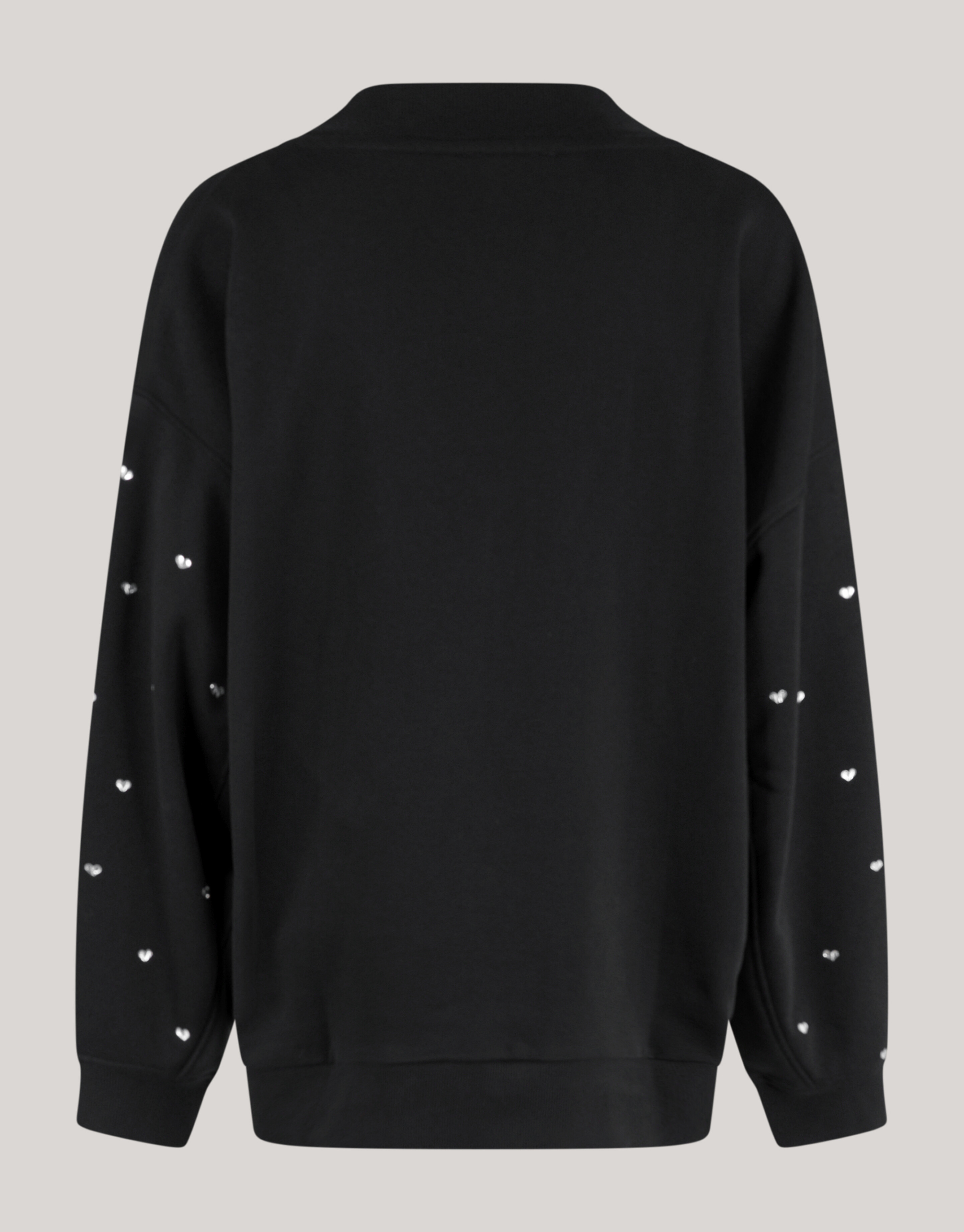 Heart Stud Sweater Zwart SHOEBY WOMEN