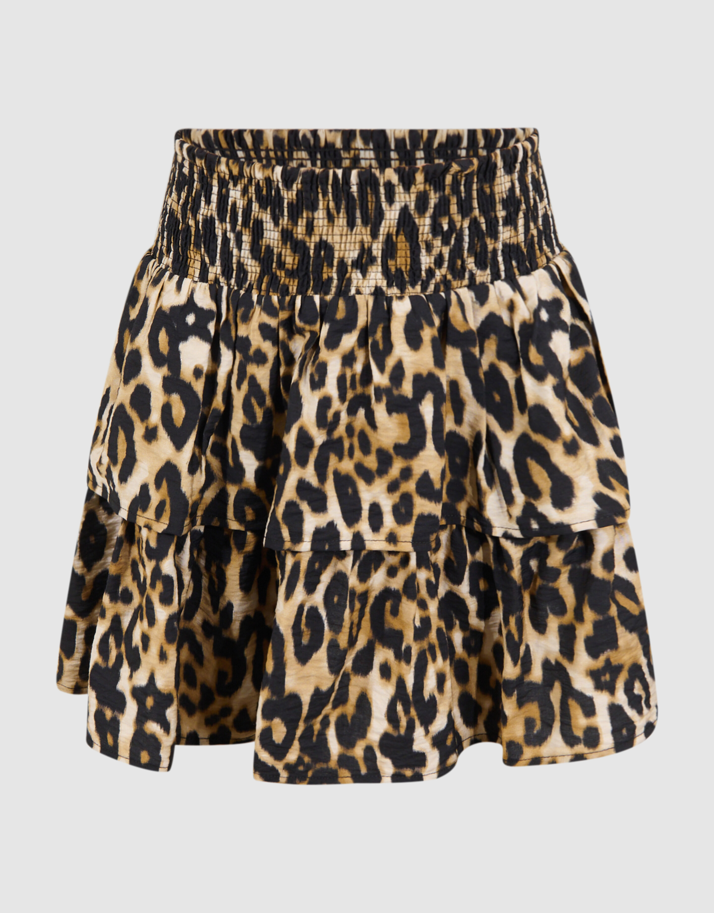 Printed Leopard Rok Bruin SHOEBY GIRLS