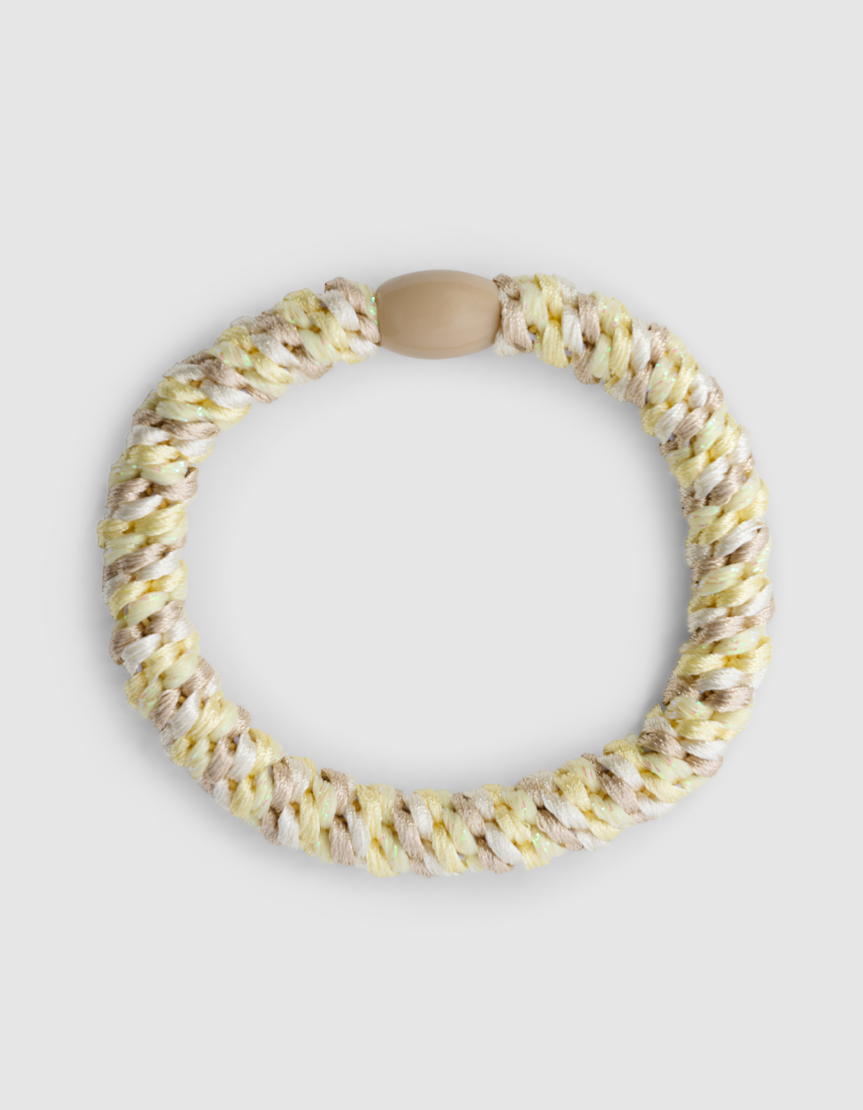Lurex Haarelastiek Lichtgeel SHOEBY ACCESSOIRES