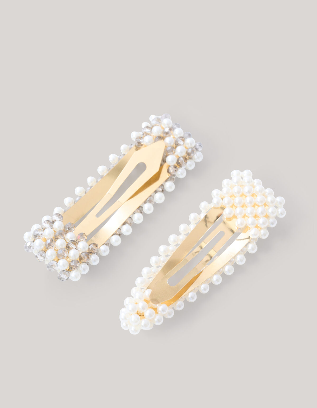 Parel Haarclip Set Gebroken Wit SHOEBY ACCESSOIRES