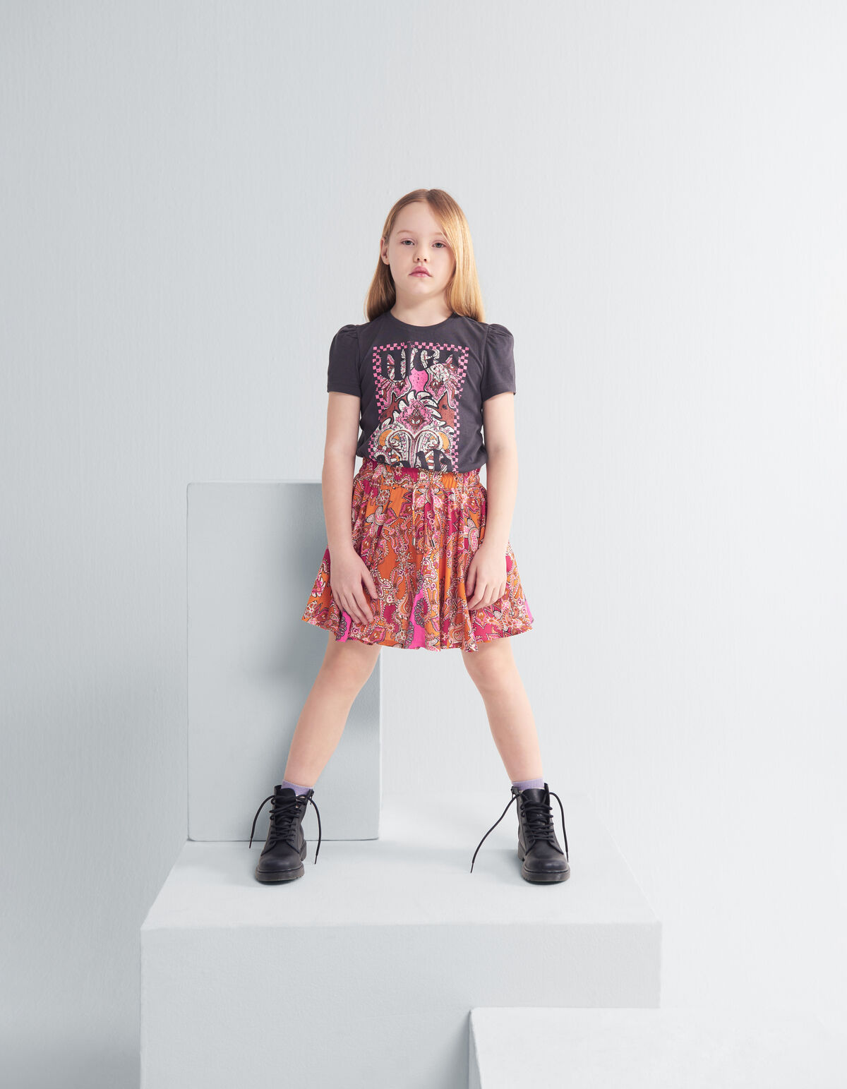 High Road Puff Sleeve T-shirt JILL&MITCH