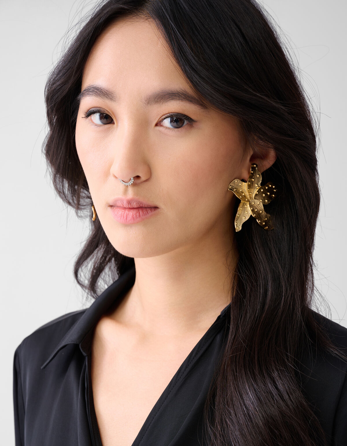 Flower Oorbellen Goud SHOEBY ACCESSOIRES