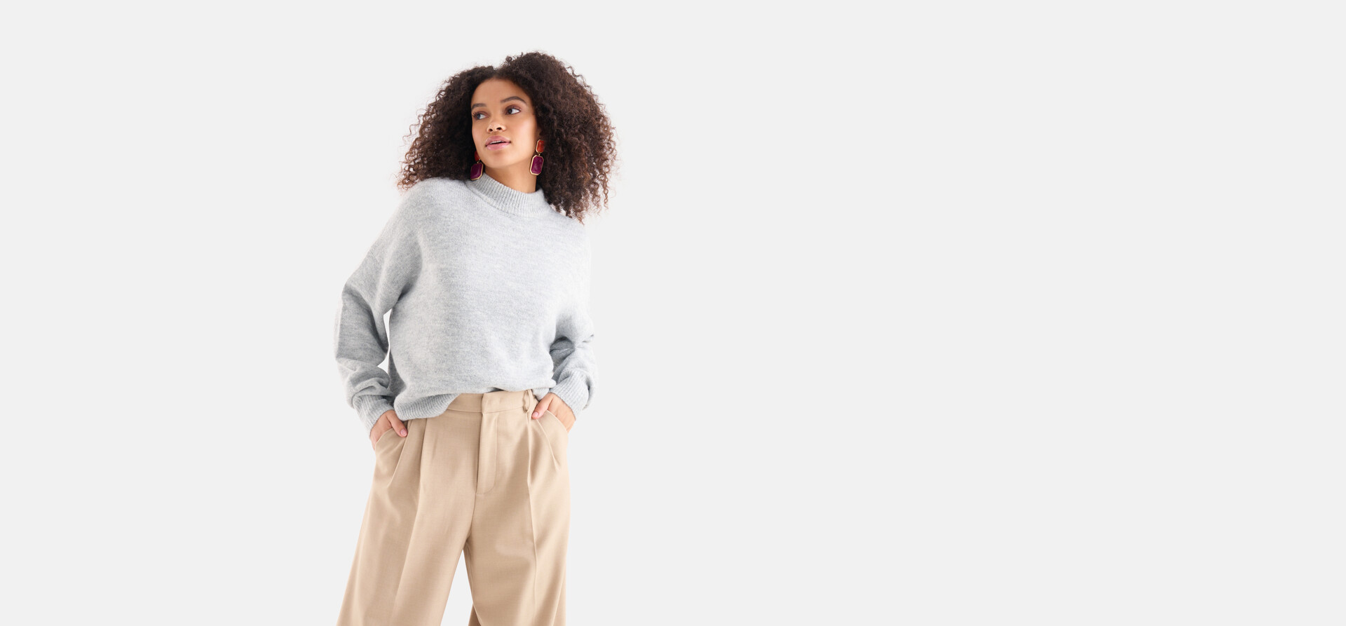 Solid Pullover SHOEBY WOMEN