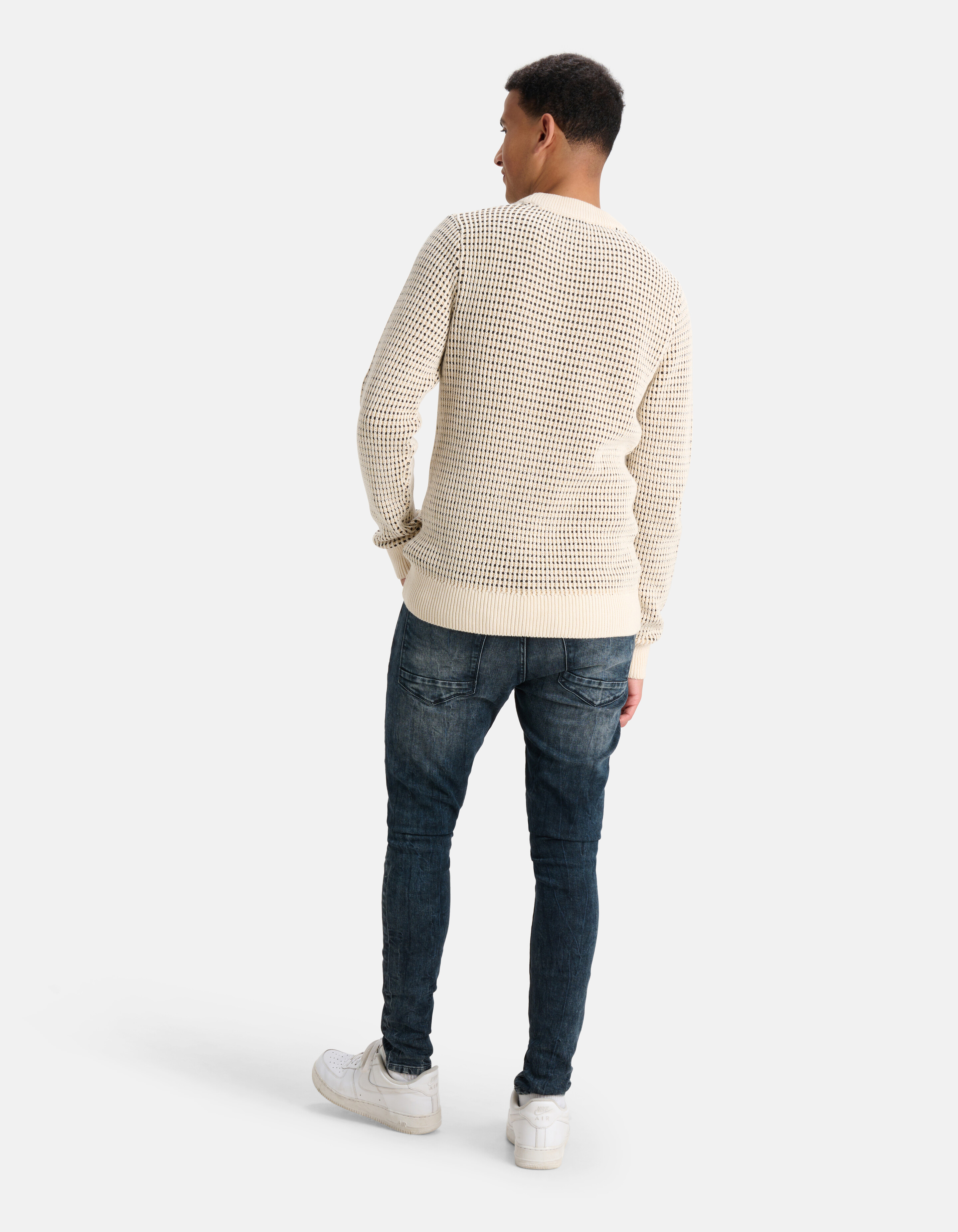 Skinny Jeans Blauw/Grijs L32 SHOEBY MEN