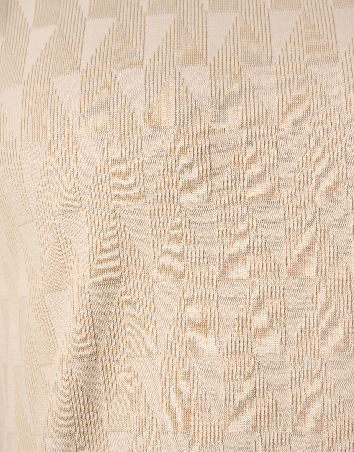 Jacquard T-Shirt Zand SHOEBY MEN