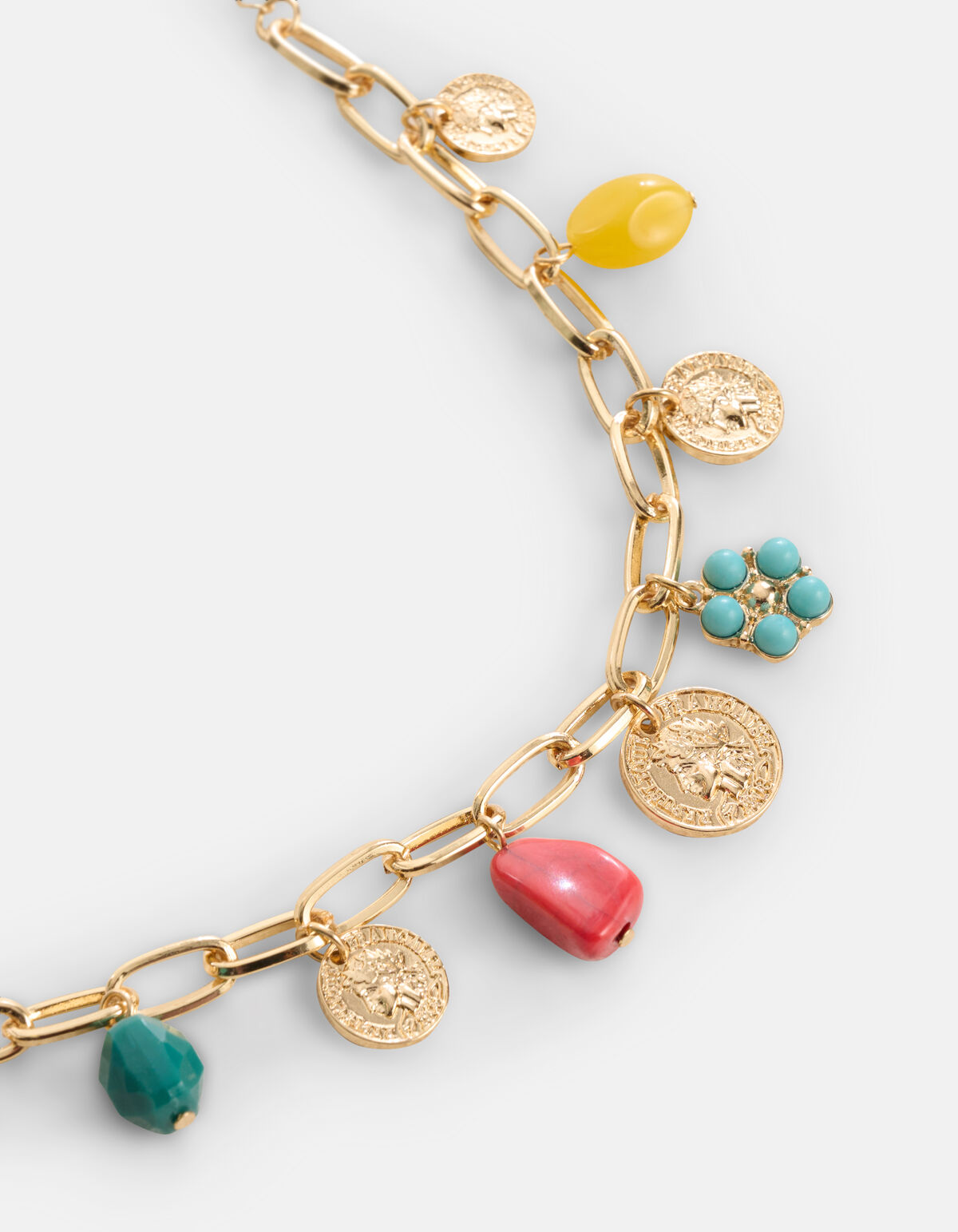 Kralen Coin Armband Goud SHOEBY ACCESSOIRES