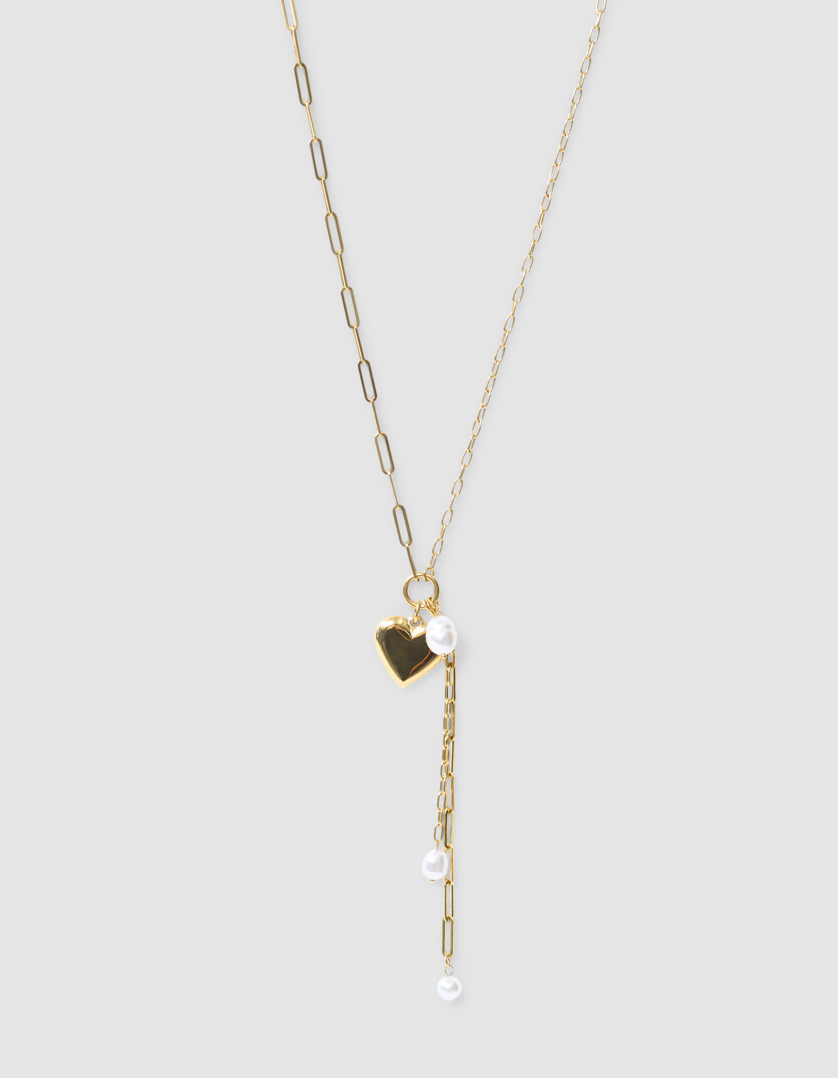 Heart Chain Ketting Goud SHOEBY ACCESSOIRES