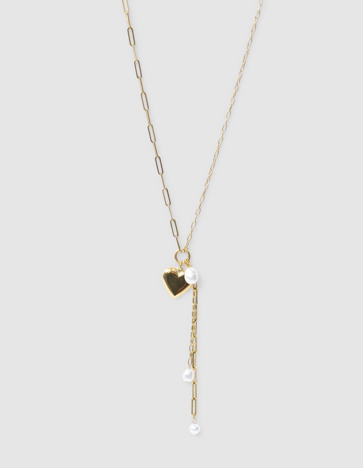 Heart Chain Ketting Goud SHOEBY ACCESSOIRES