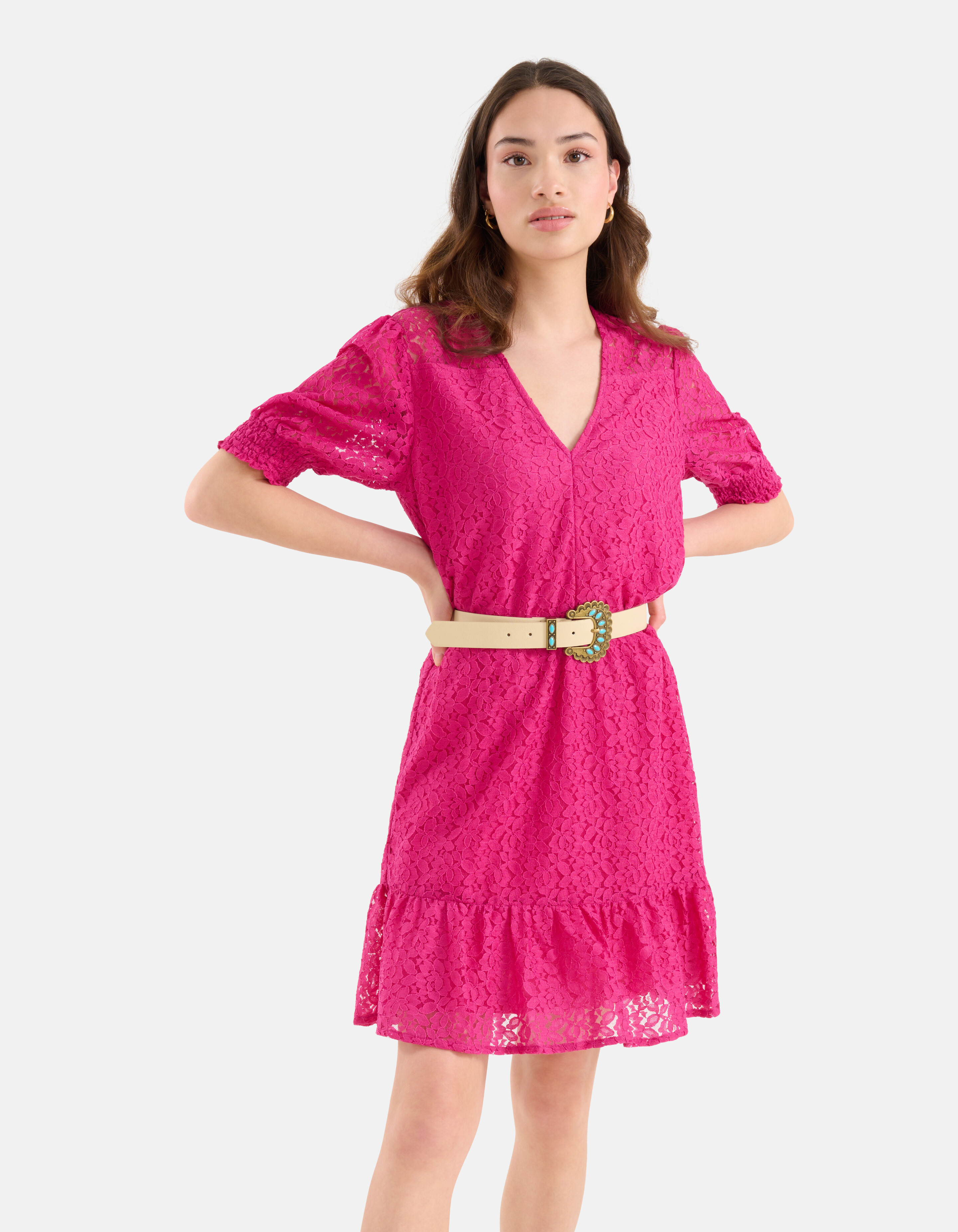 Kanten Jurk Roze SHOEBY WOMEN