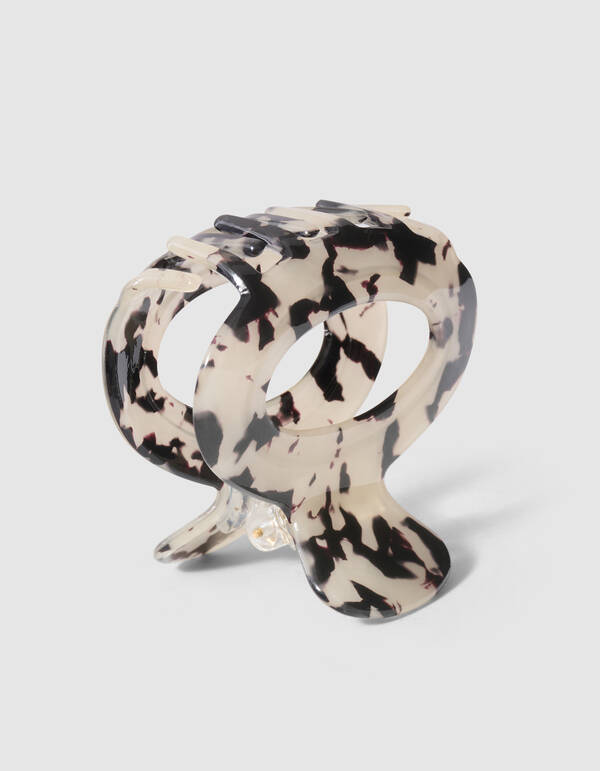Haarklem Beige/Zwart SHOEBY ACCESSOIRES