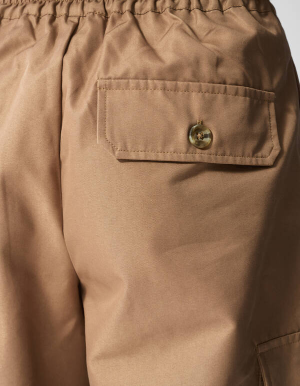 Cargo Barrel Fit Broek Zand SHOEBY WOMEN
