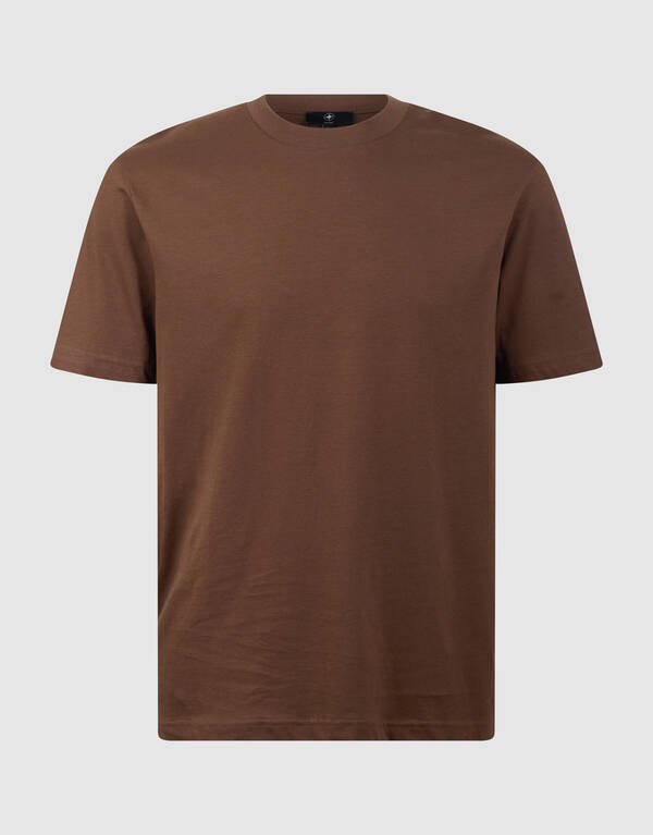 Logo Circle Artwork T-shirt Bruin SHOEBY MEN
