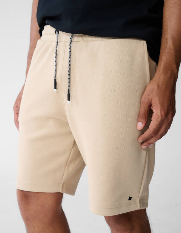 Pique Logo Short Zand SHOEBY MEN