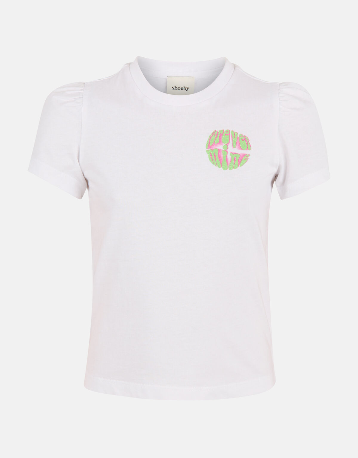 Artwork T-shirt Wit SHOEBY GIRLS