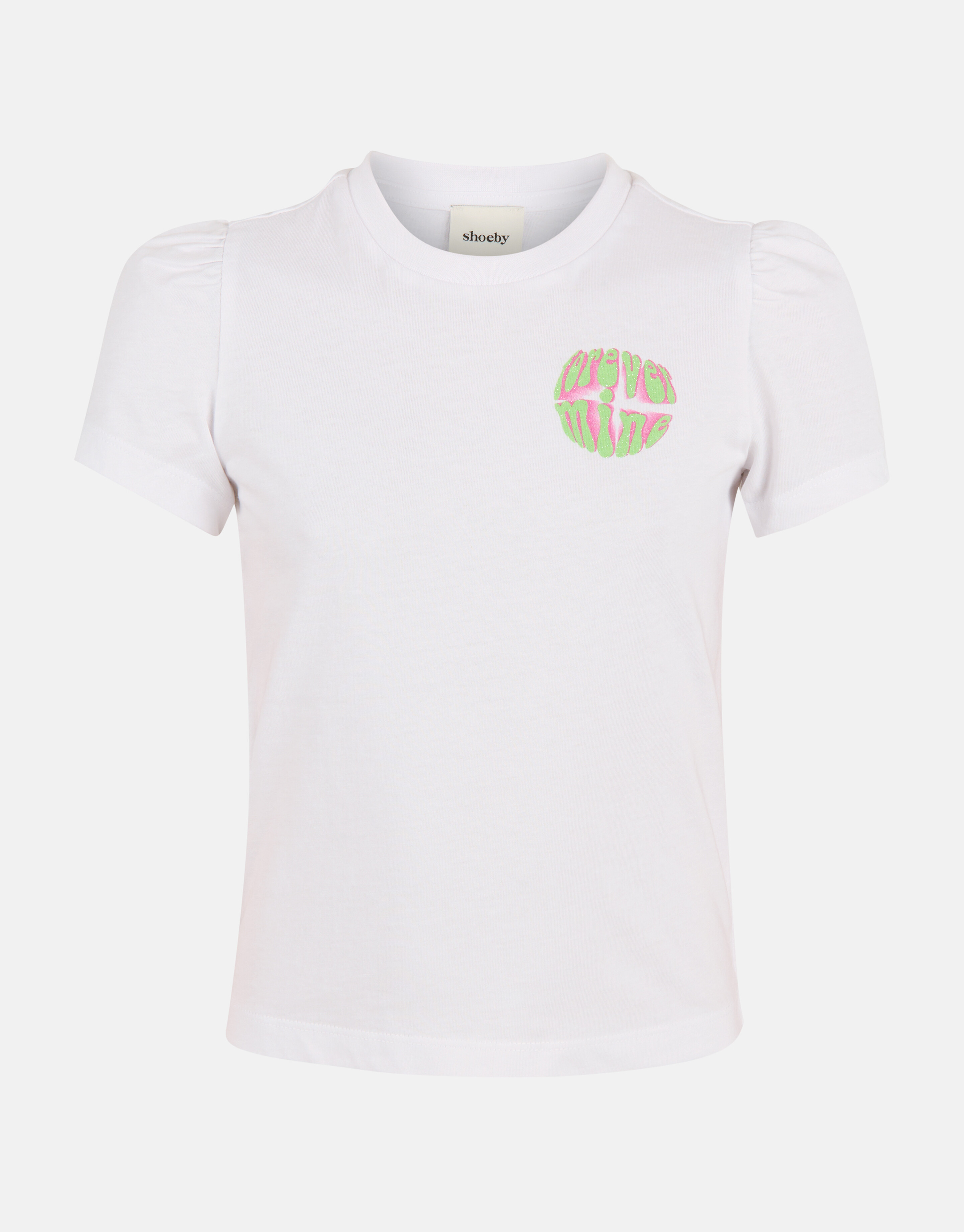 Artwork T-shirt Wit SHOEBY GIRLS