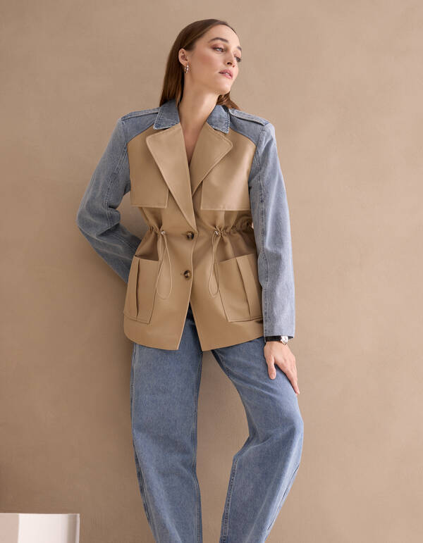 Denim Mix Jack Blauw By Mieke SHOEBY WOMEN