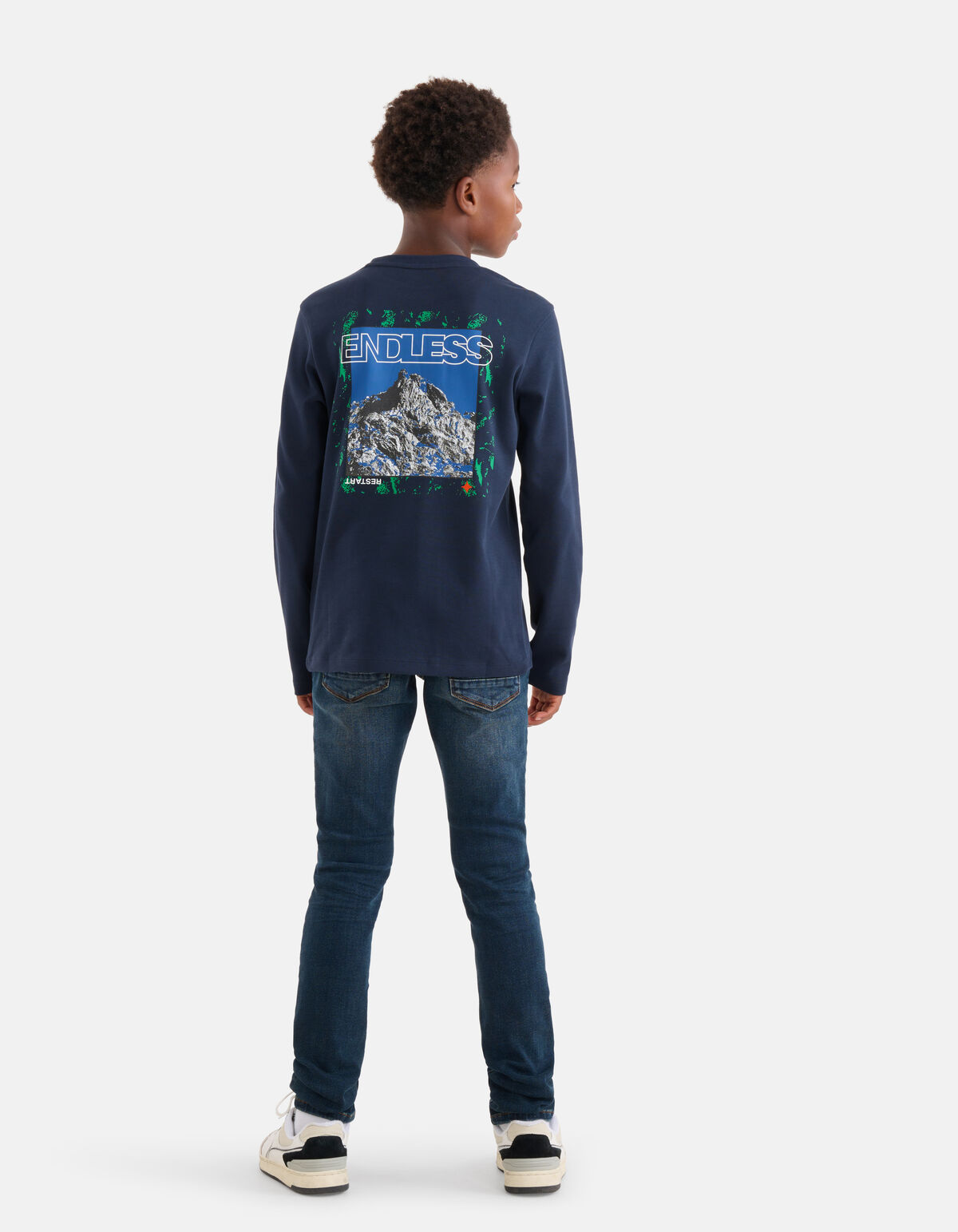 Skinny Jeans Donkerblauw SHOEBY BOYS