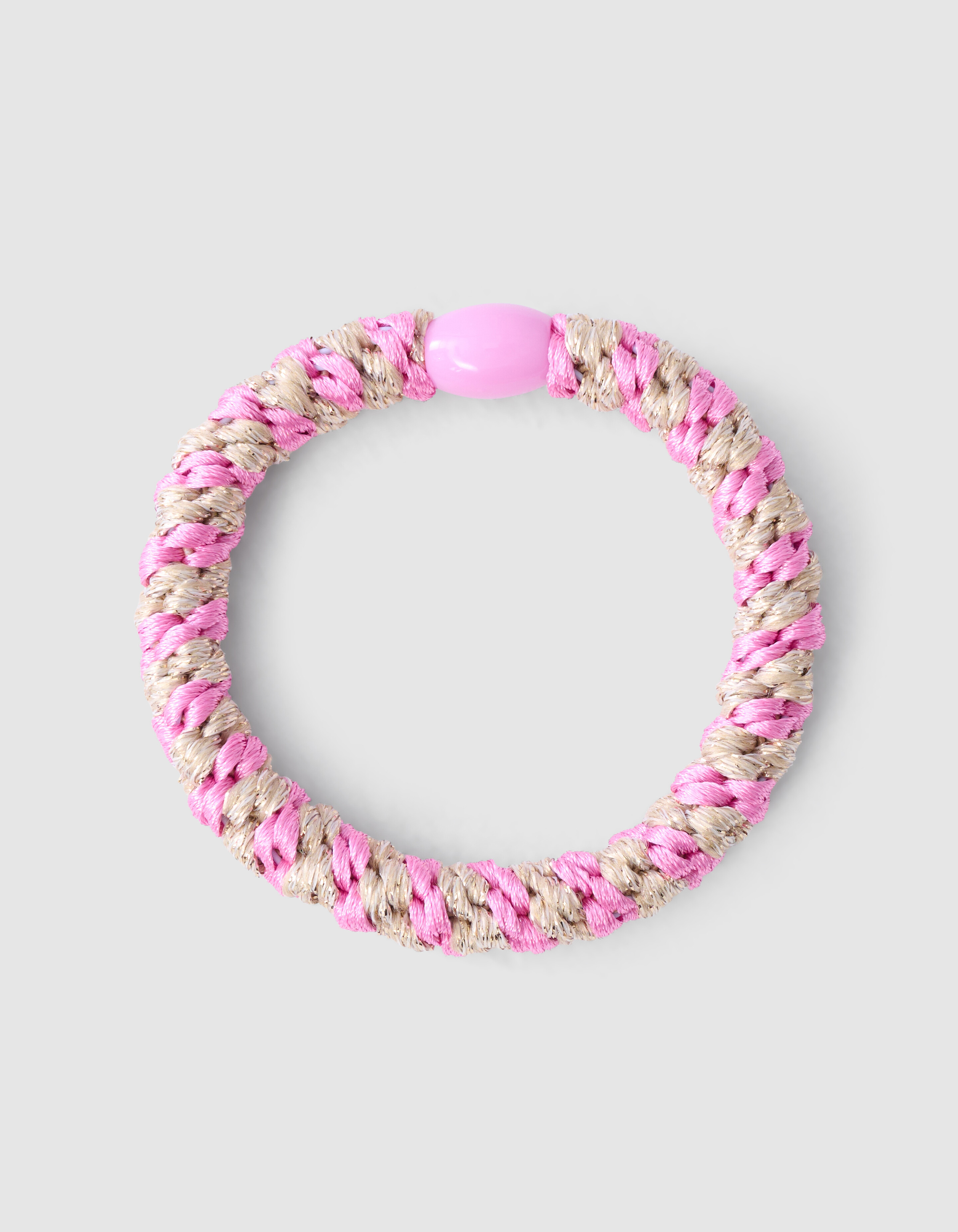 Lurex Haarelastiek Lichtroze SHOEBY ACCESSOIRES