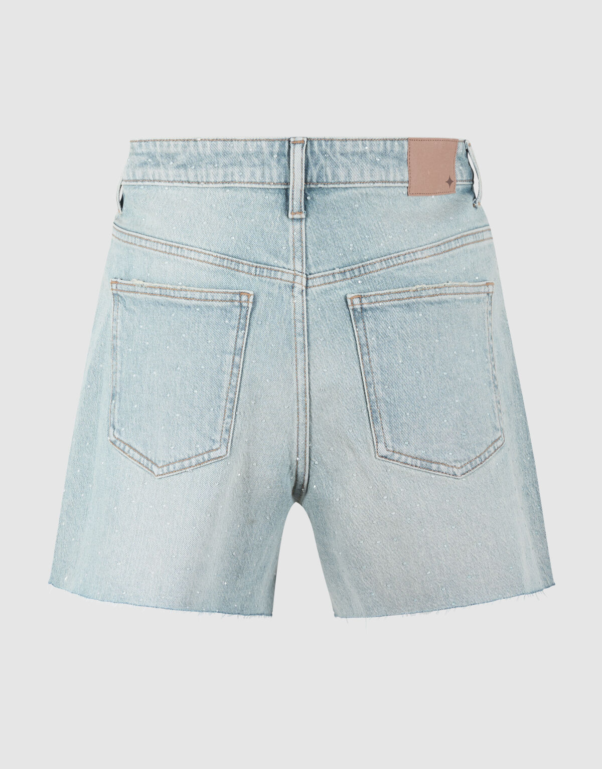 Strass Denim Short Lichtblauw SHOEBY WOMEN