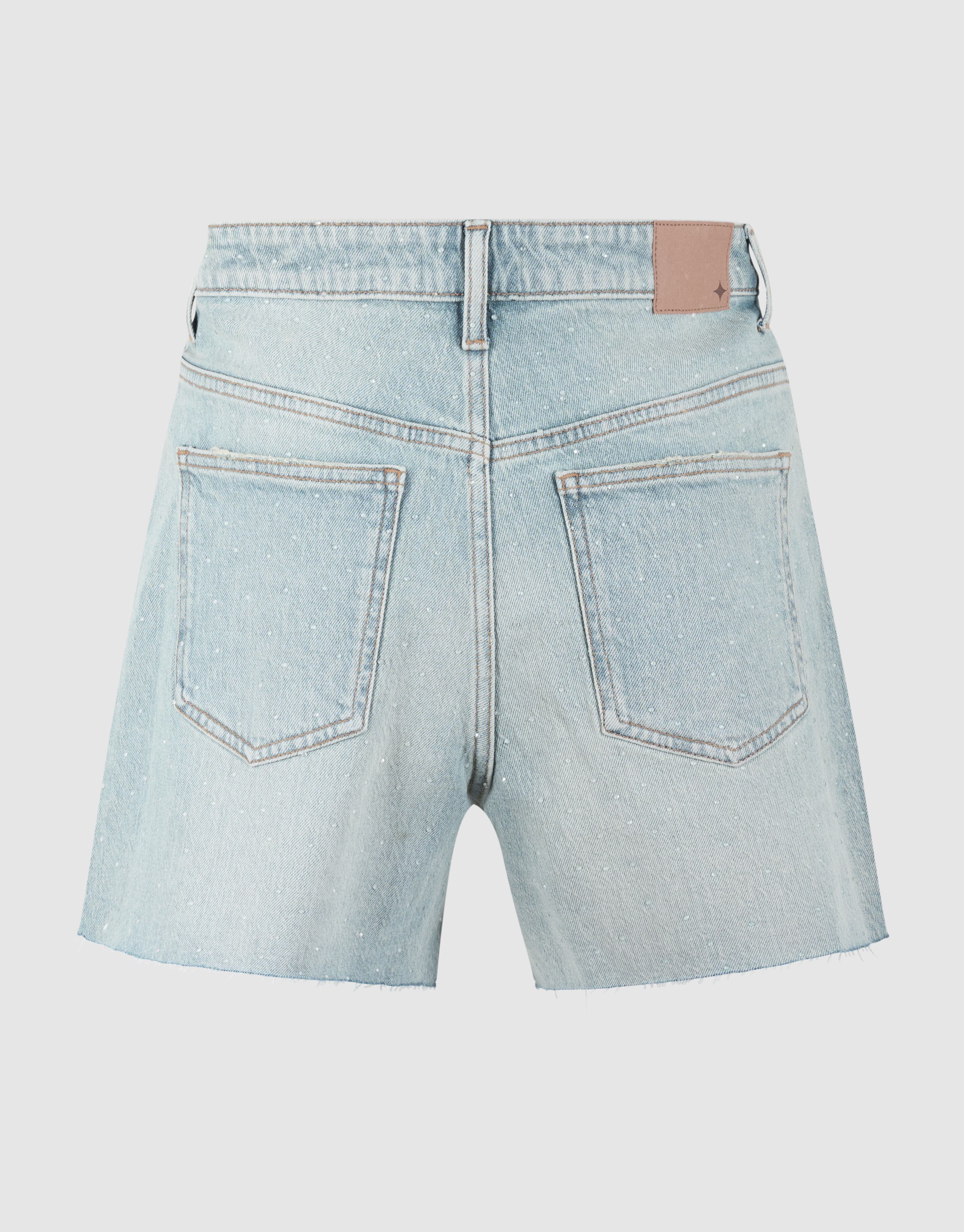 Strass Denim Short Lichtblauw SHOEBY WOMEN