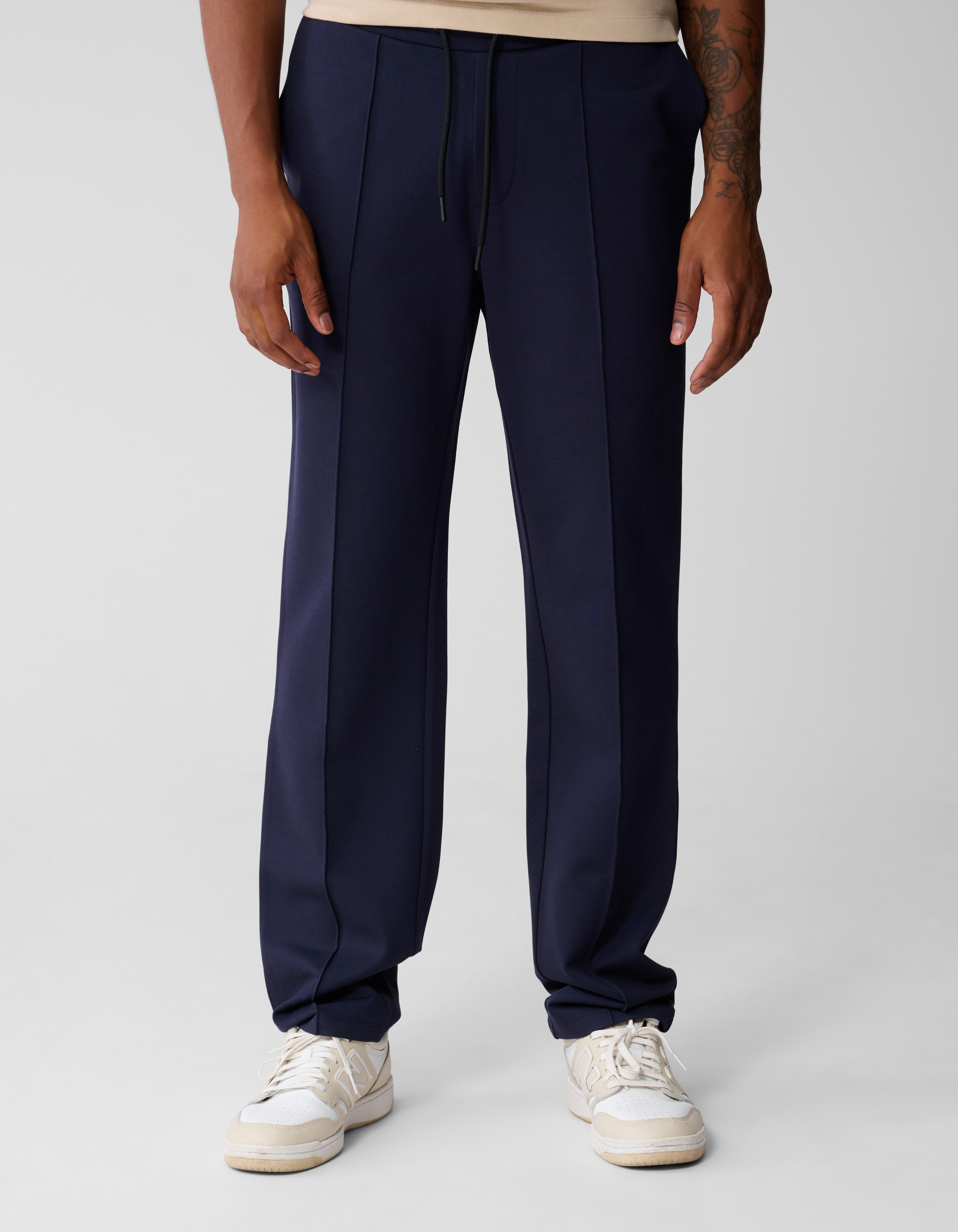 Regular Fit Broek Donkerblauw SHOEBY MEN