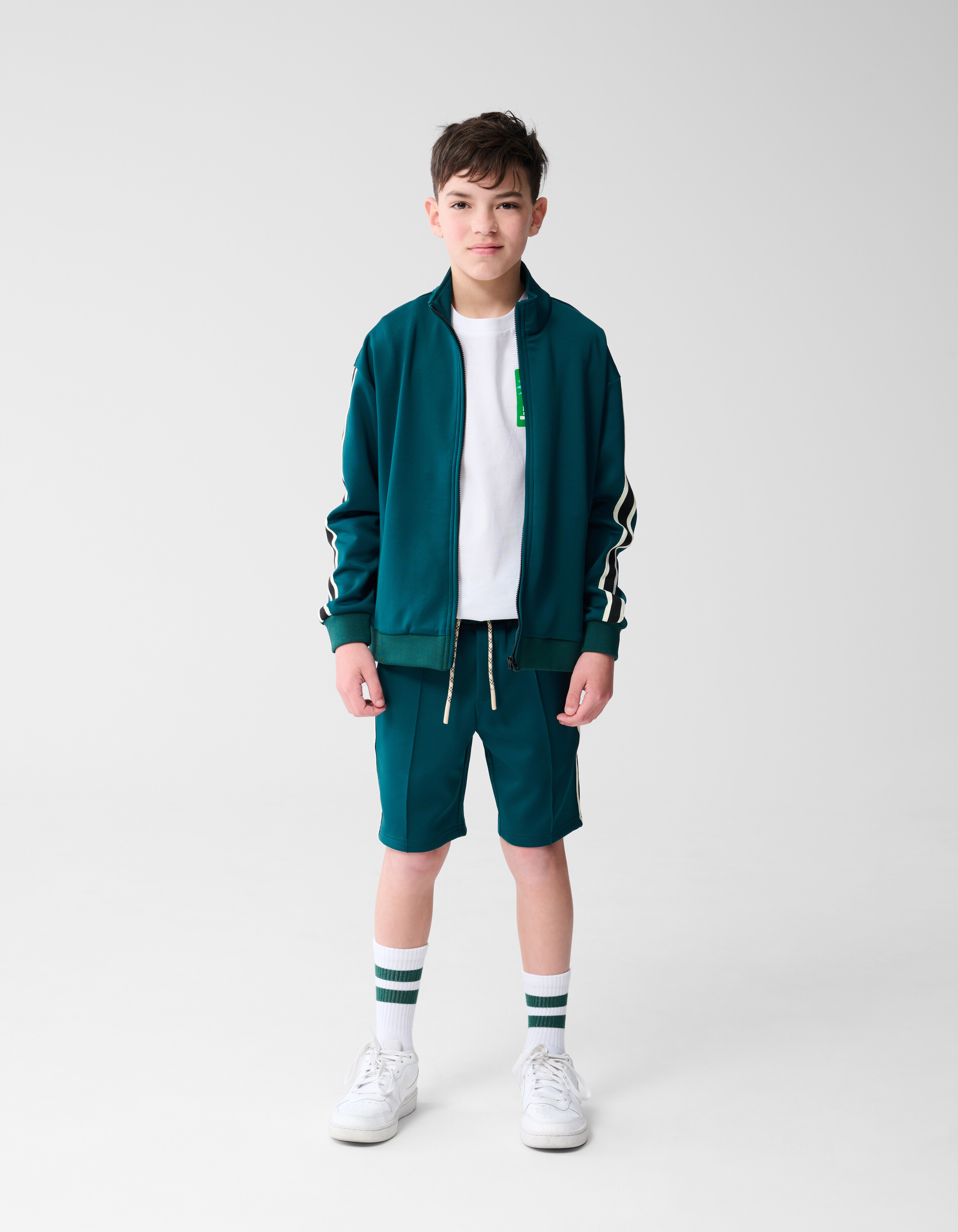 Sporty Jack Donkergroen SHOEBY BOYS