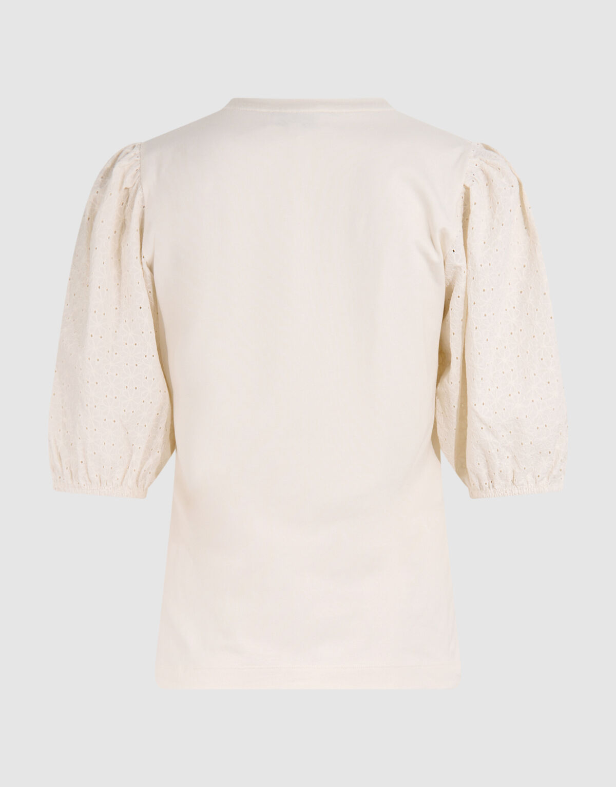 Embroidery Top Gebroken Wit SHOEBY WOMEN