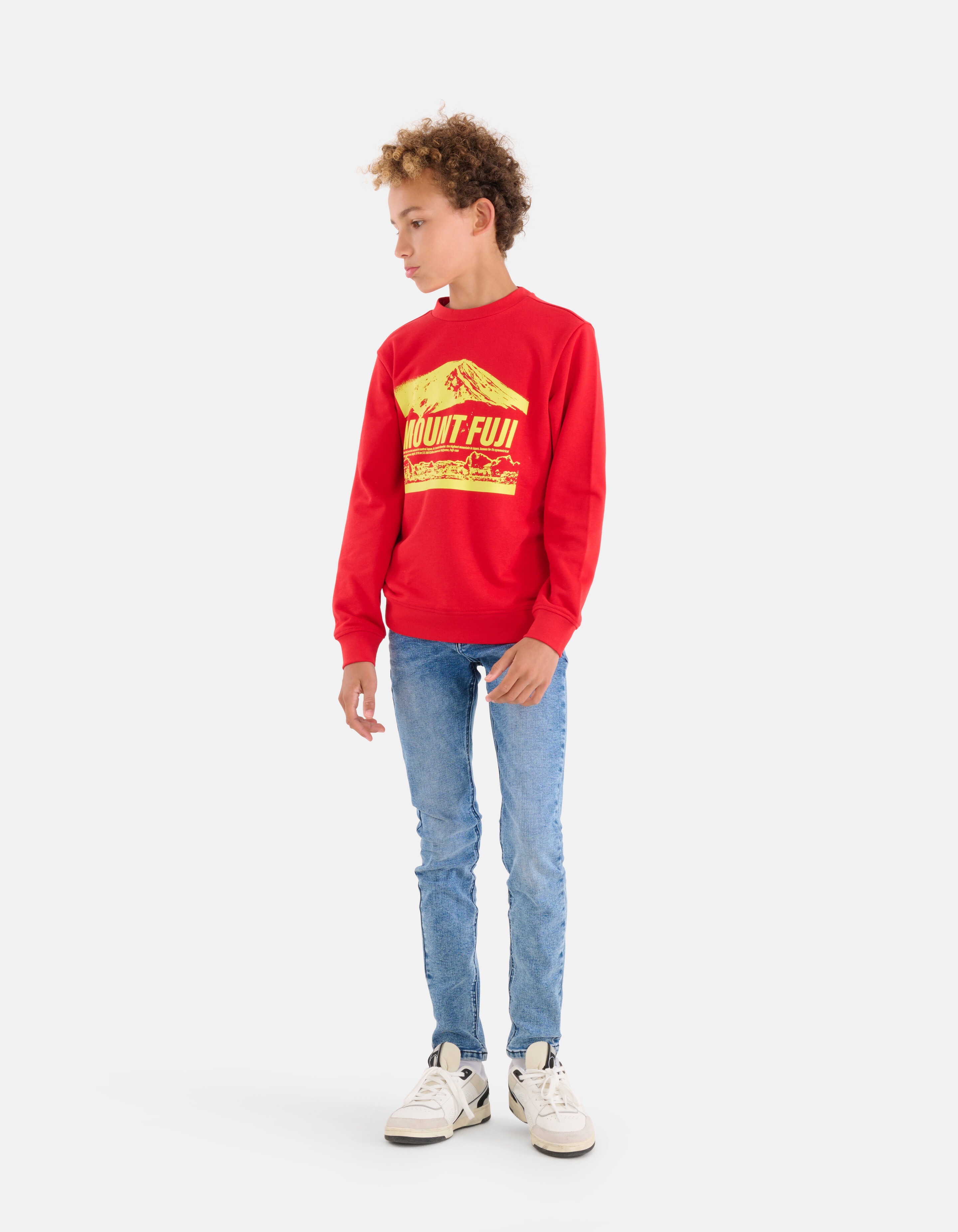 Printed Sweater Rood SHOEBY BOYS