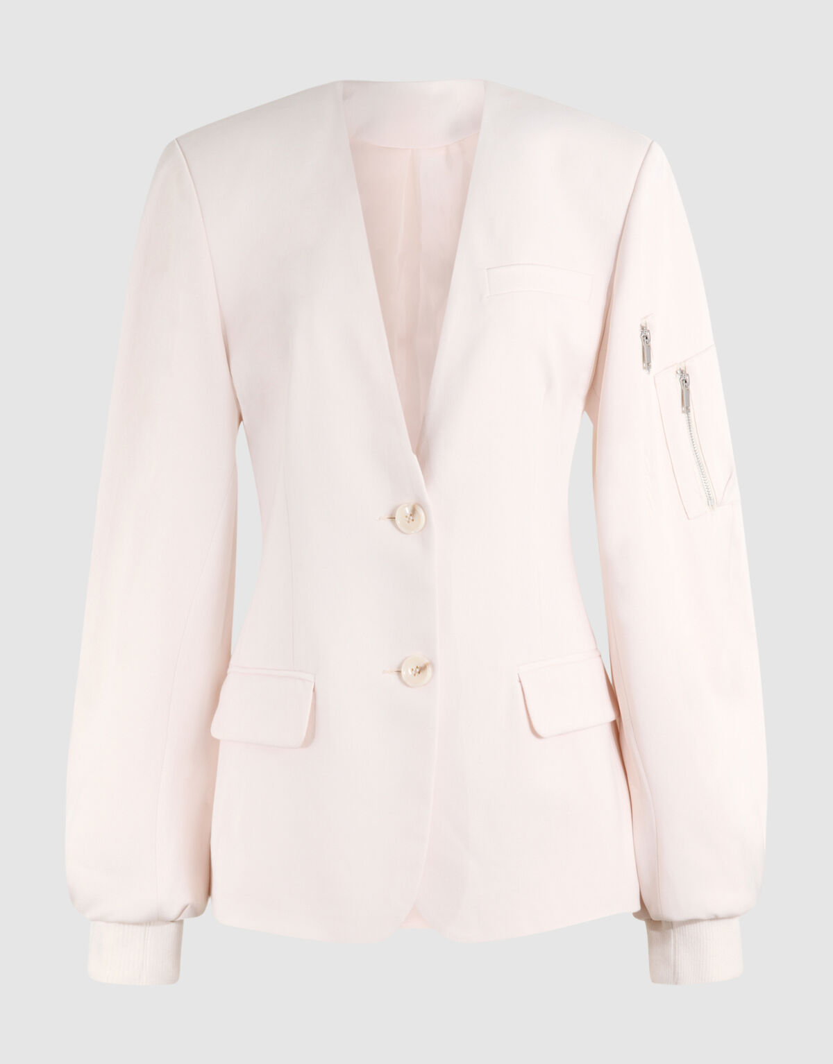 Bomber Sleeve Blazer Gebroken Wit SHOEBY WOMEN