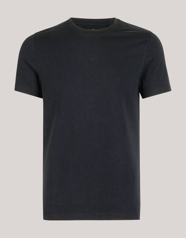 Basis T-shirt Zwart SHOEBY MEN