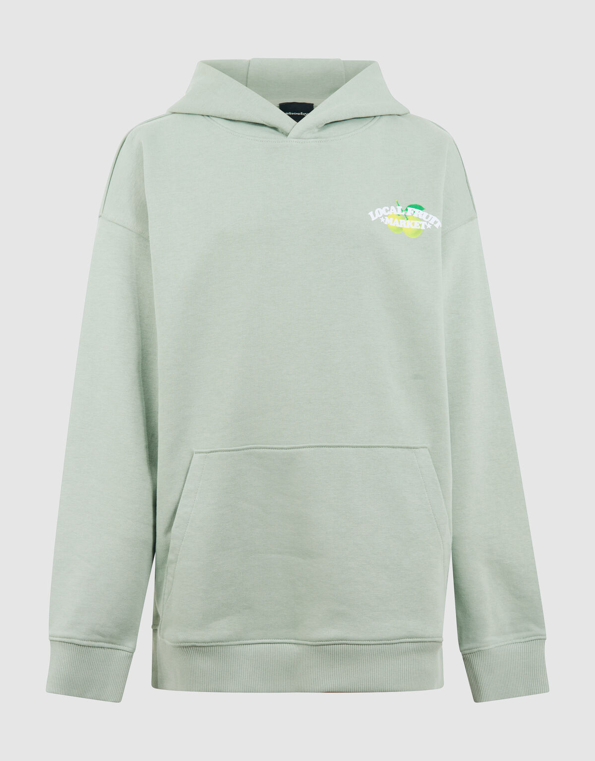 Market Artwork Hoodie Lichtgroen SHOEBY BOYS