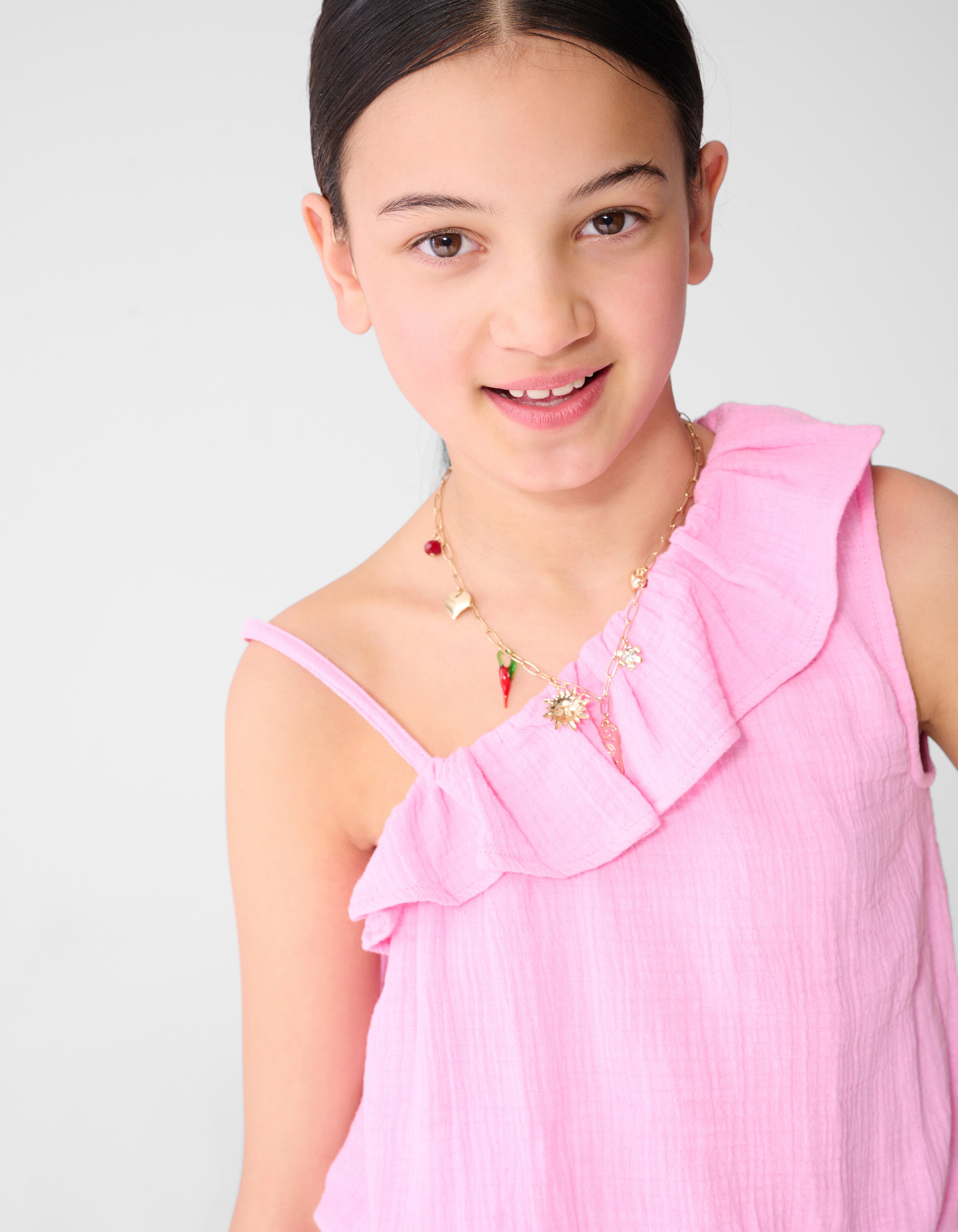 Structuur Playsuit Roze SHOEBY GIRLS