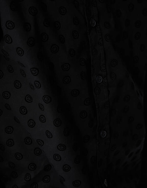 Smile Overhemd Zwart SHOEBY BOYS