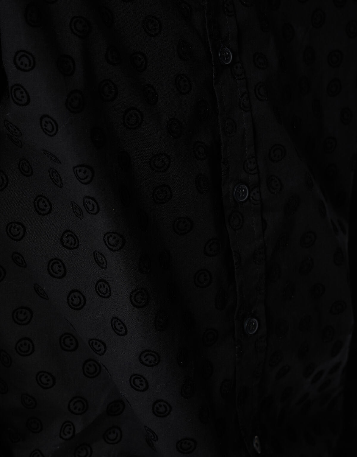 Smile Overhemd Zwart SHOEBY BOYS