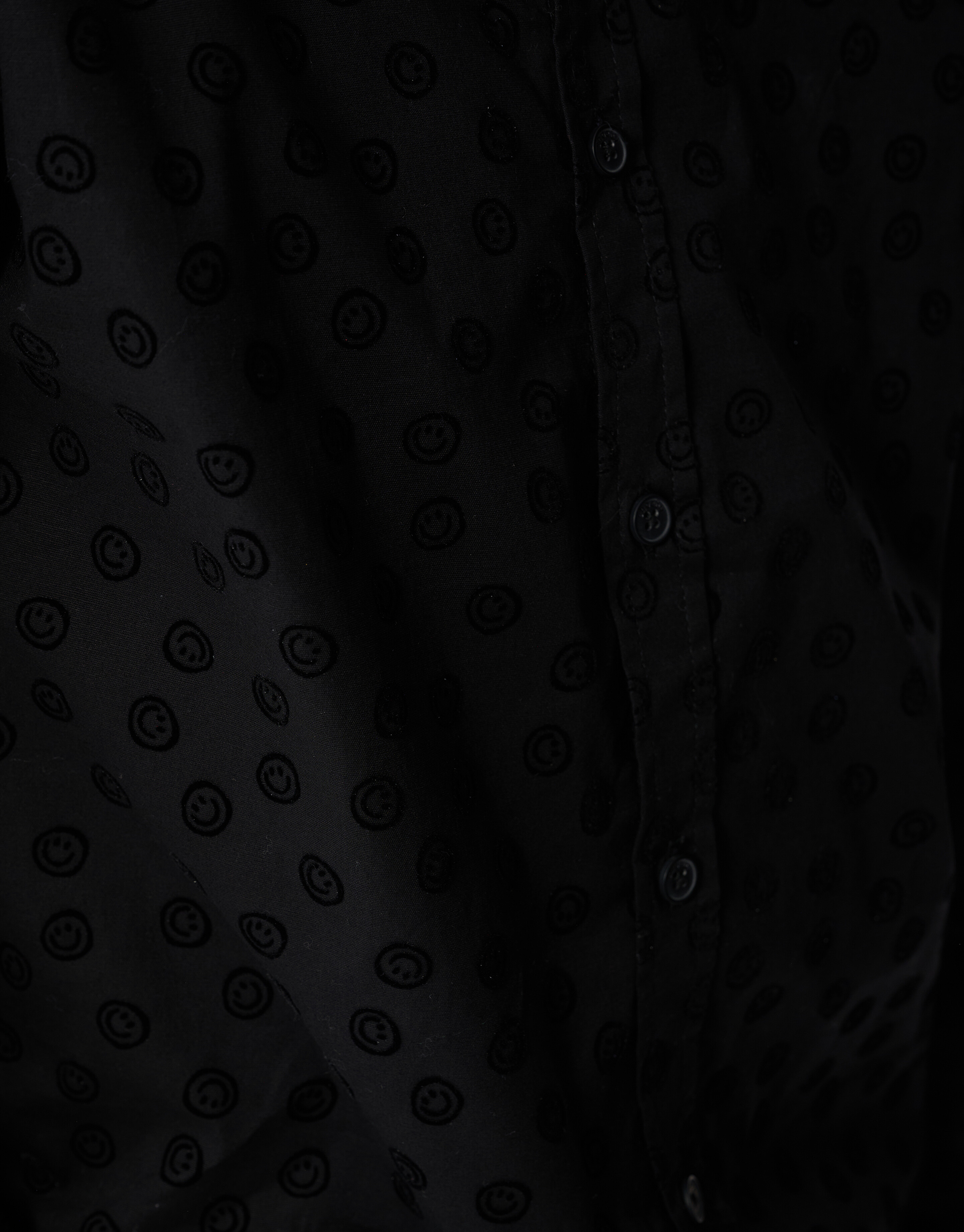 Smile Overhemd Zwart SHOEBY BOYS