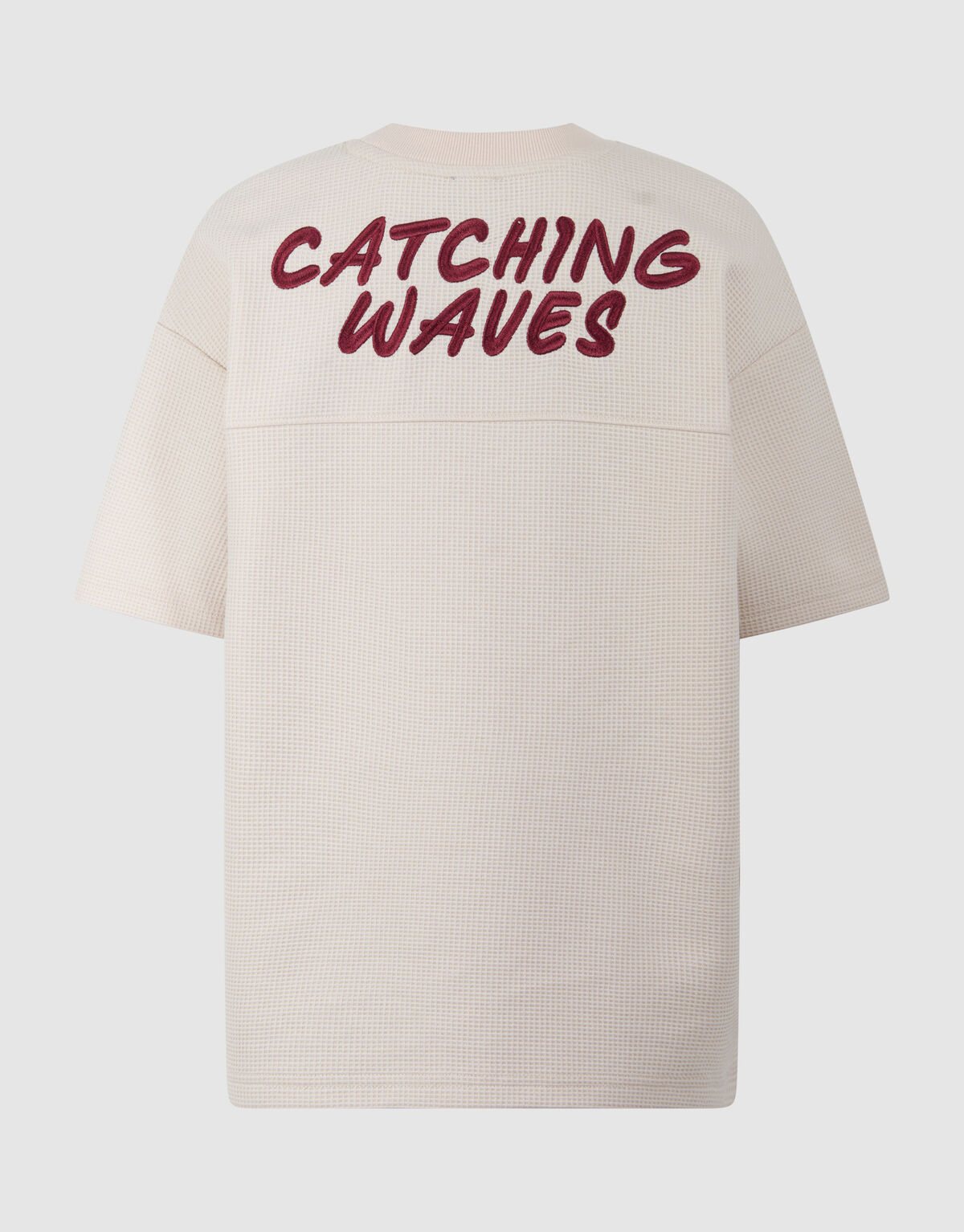 Structuur T-shirt Beige SHOEBY BOYS