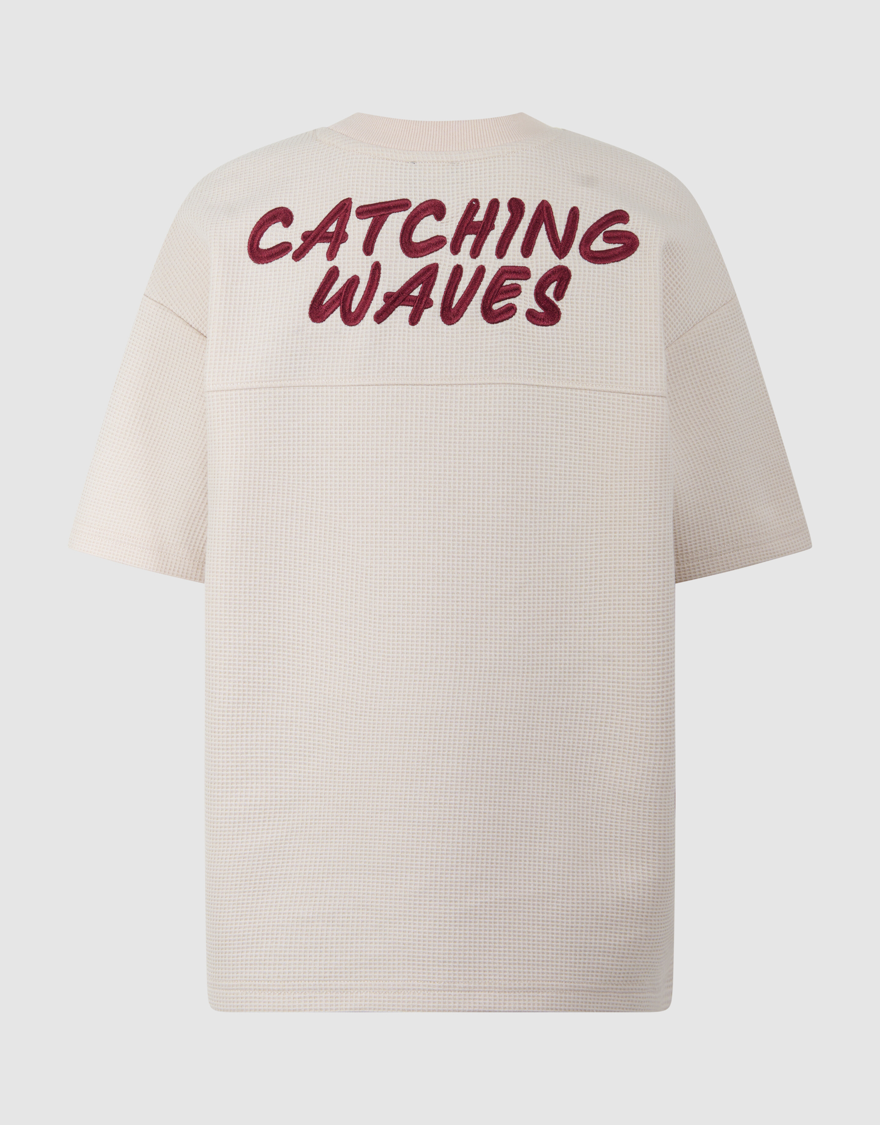 Structuur T-shirt Beige SHOEBY BOYS