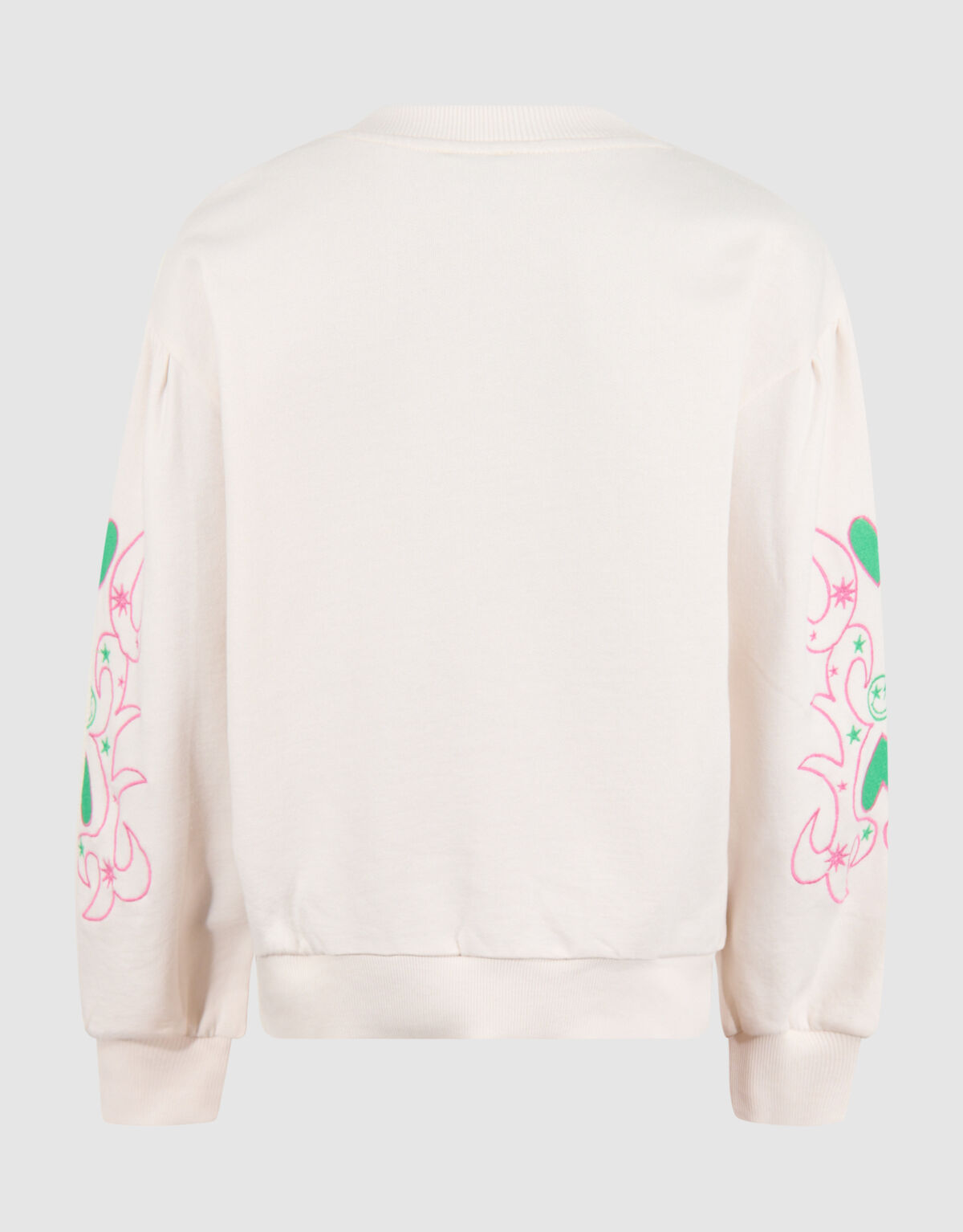 Embroidery Sweater Gebroken Wit SHOEBY GIRLS