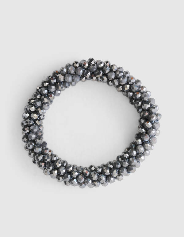 Beaded Armband Zilver SHOEBY ACCESSOIRES