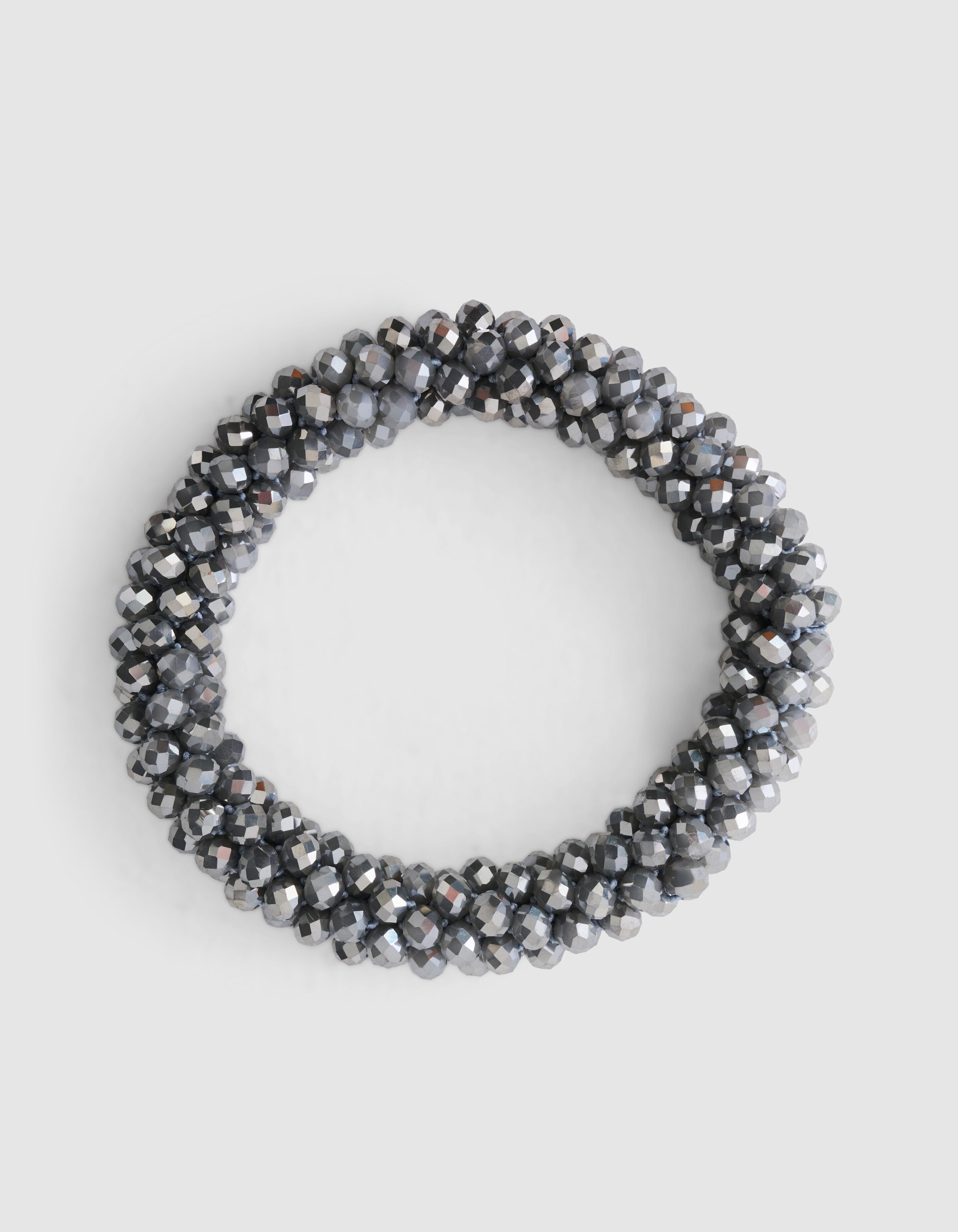 Beaded Armband Zilver SHOEBY ACCESSOIRES