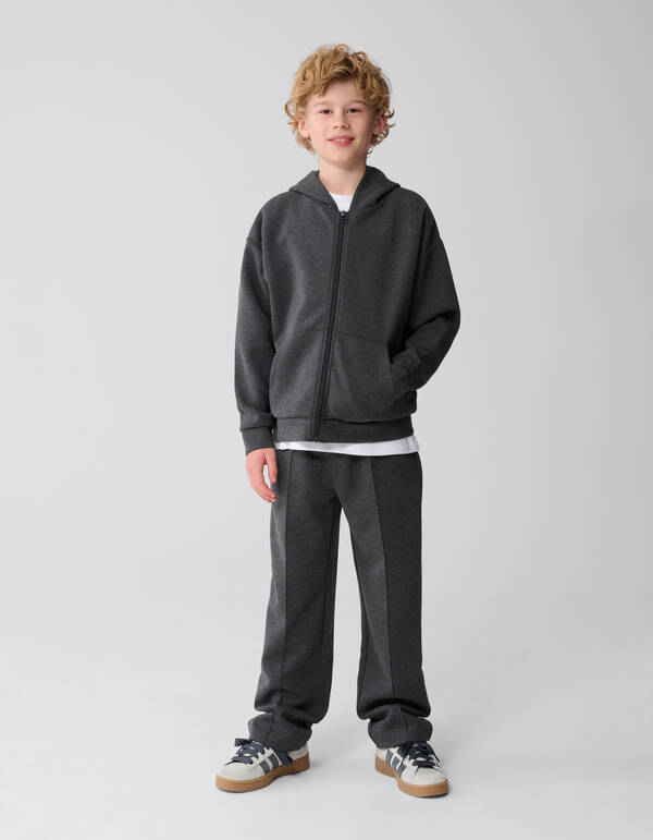 Chique Zip Hoodie Grijs SHOEBY BOYS