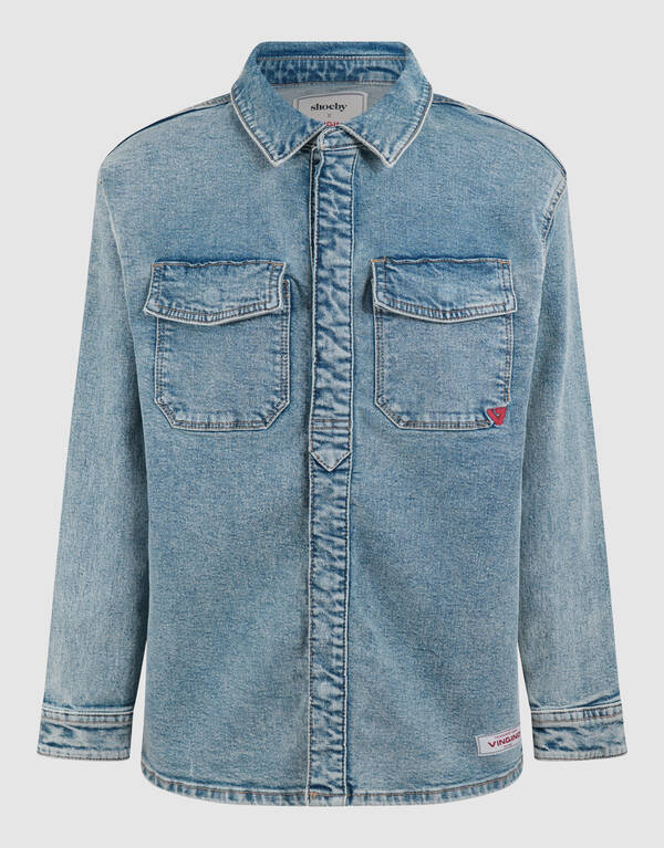 Denim Overshirt Lichtblauw Shoeby X Vingino SHOEBY BOYS