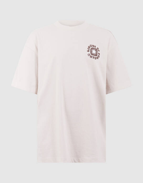 Lemon Artwork T-shirt Beige SHOEBY BOYS