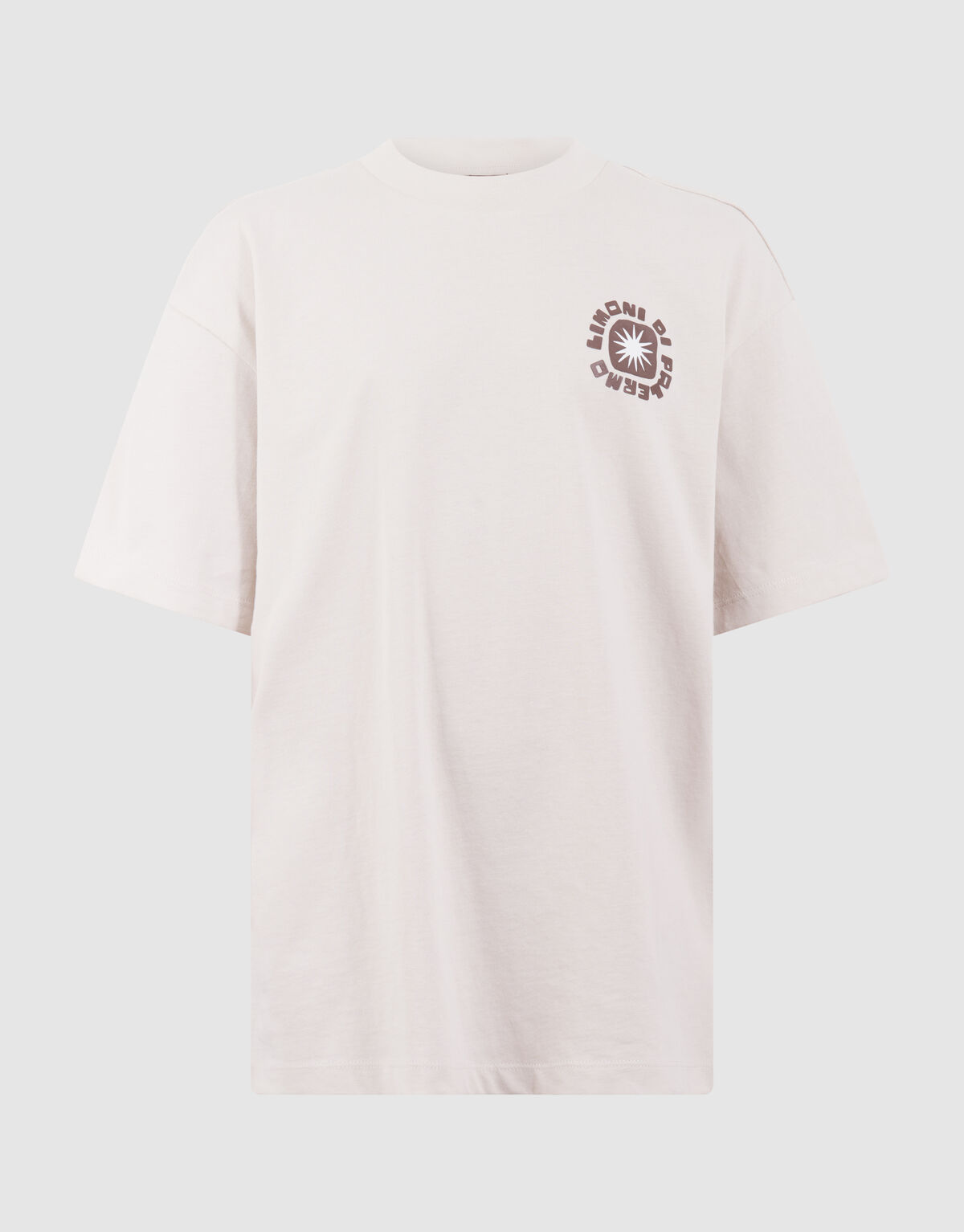 Lemon Artwork T-shirt Beige SHOEBY BOYS