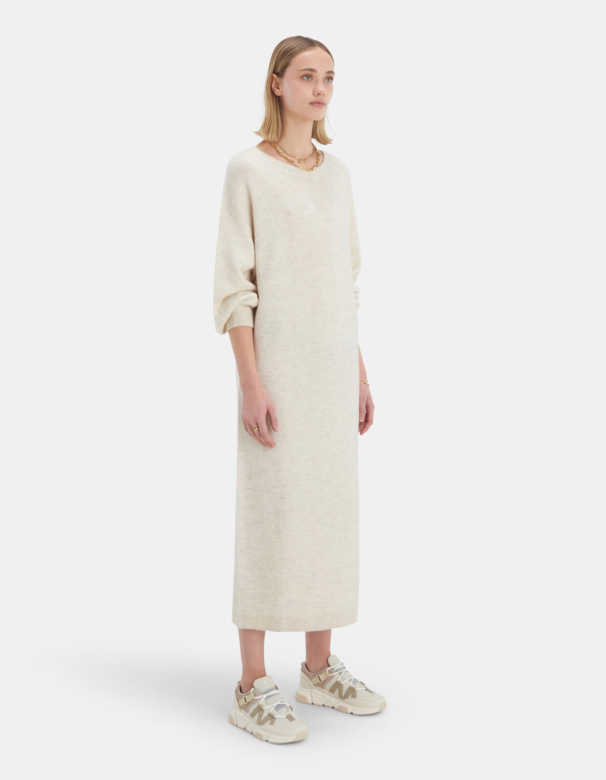 Plain Knit Jurk EKSEPT