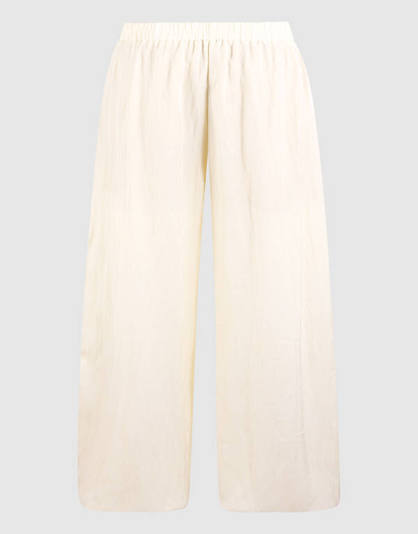 Balloon Fit Broek Gebroken Wit SHOEBY WOMEN