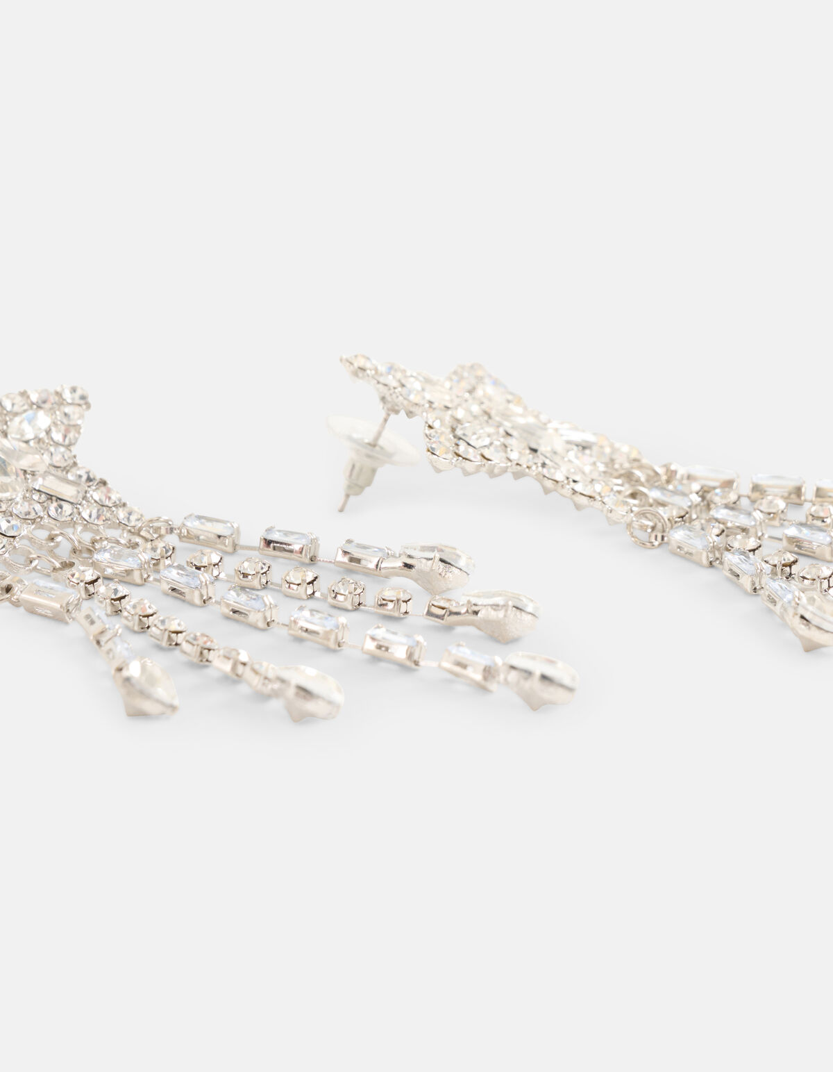 Strass Sterren Oorbellen Zilver By Lizzy SHOEBY ACCESSOIRES