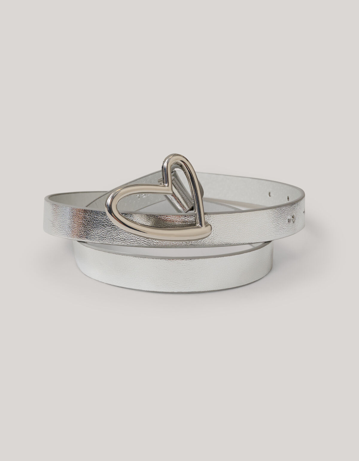 Open Heart Riem Zilver SHOEBY ACCESSOIRES